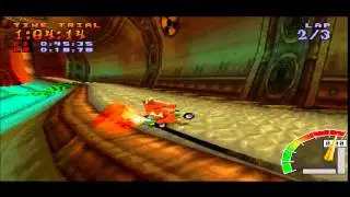CTR Showdown Sewer speedway lap first try 34:39