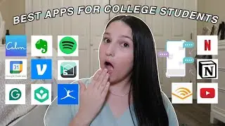 THE BEST APPS FOR COLLEGE STUDENTS📚📱: productivity, mental health, money management, entertainment