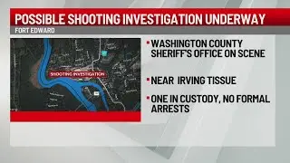 1 in custody after reported incident in Fort Edward