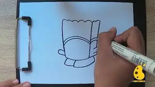 How to Draw cute popcorn