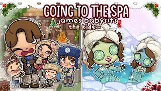 GOING TO THE SPA *JAMES BABYSIT THE KIDS...*🧣🪵🌨️  || *VOICED🔊* || AVATAR WORLD