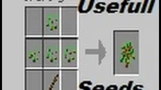 Chaz's Minecraft Mod Reviews - Useful Seed's! Make Item's With Seed's!