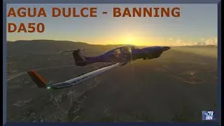 Agua Dulce (L70)  to Banning (KBNG) | Diamond DA50 | MSFS 2024