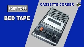 Sony TC-63 | Sony Cassette Corder