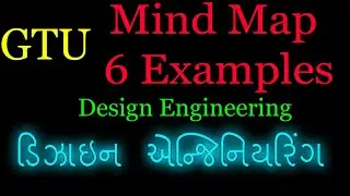 Mind Map with Examples | Design Engineering | 6 Examples | GTU