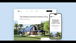 Responsive landing page for LALiving