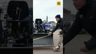 Отвал для минитрактора, который устанавливается за пару минут