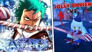  MISERABLE RAPIER V2 | SNOW FRUIT : ARTIC HAWK ❄️🪽 IN A ONE PIECE GAME ROBLOX [ AOPG ] #roblox#aopg 