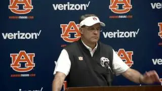 Gus Malzahn A-Day Game Interview 2017