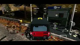 Car Parking Multiplayer Single Playing Taxi Mode in the Mountain
