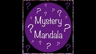 MYSTERY MANDALA!! 12-POINT MANDALA TAPESTRY (ICE DYED)