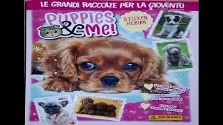 Panini COMPLETE Puppies & Me 2021 sticker album.