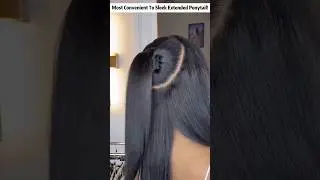 Clip-in extensions get invisible looking. #hairstyle #hair #hairtutorial #clipinhair #clipinhair