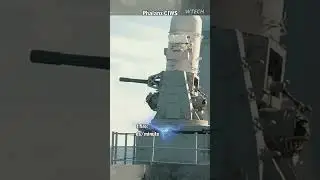 Load and shoot a close in weapons system , US Navy