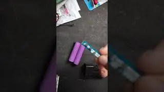 Testing 2S BMS battery management system using 2 18650 cells