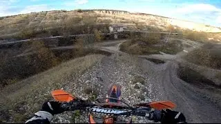 Enduro KTM 300 EXC / new GoPro Mount