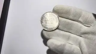 Moeda do Brasil: 2000 R&eacute;is 1911 - Flor de Cunho - Linda  -  Prata
