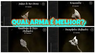 EVIL LANDS - GUERREIRO - Qual  arma é a melhor ?