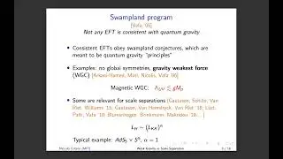 Niccol&ograve; Cribiori-Weak Gravity versus Scale Separation