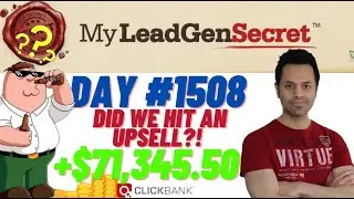 Upsells = Game Changer?? My MLGS ClickBank Results (Day #1508)