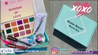 GLOW ADDICT BEAUTY BOX JULY 2019 | Unboxing