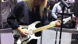 Roland GR-55 - NAMM 2011 - Rob Marcello