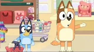 BLUEY GAME SHOPPING FOR BINGO'S BIRTHDAY PARTY 