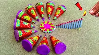 Diwali Chakri Vs Unlimited Sutli bomb Experiment🙀🙀 #diwalicrakers #fireworks