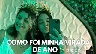 Vejam um pouquinho de como foi nossa comemoração em família da Virada de ano 🍾🥂