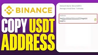 How To Copy USDT Address On Binance (2025)