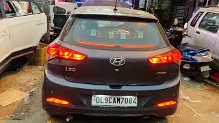 New Modification On My Hyundai I20 | Installed Hid Inside Fog Lamps | Car Decoration Brake Light