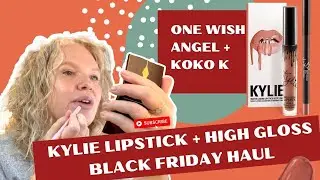 Kylie Cosmetics Haul-Angel Lipstick + One Wish Lip Kit + Koko K High Gloss Mature Skin Over 40