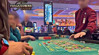 Живая рулетка в казино-отеле Tioga Downs. Азартные игры в Нью-Йорке с подписчиками.