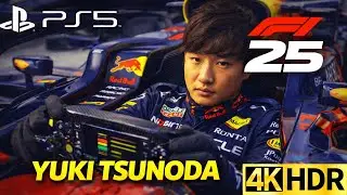F1 25 | YUKI TSUNODA | Ultra Realistic Games | 4K 60