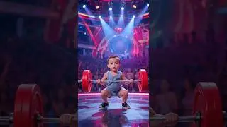 😱This Baby Lifted What!? The Crowd Went Wild!🔥 #agt