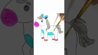 Horse Color Magic #arttutorial #drawing #HorseColor