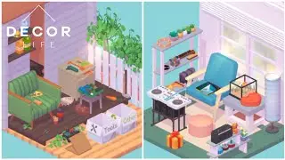 Decor Life - Home Design Game! NEW ROOMS Gameplay Walkthrough - Android, iOS Mobile Games UPDATE#6