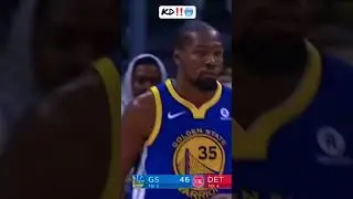 KD with the double crossover‼️🥶 #kevindurant #warriors #nba #basketball #shorts #crossover