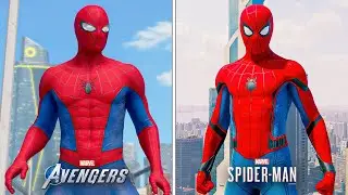 Marvel's Avengers Vs Marvel's Spider-Man Comparison