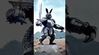 Watch This Tiny Rabbit Transform into an UNSTOPPABLE Super Warrior! 💥🐰
