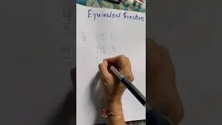 Equivalent Fraction #mathematics#cbseboard#icseboard#education