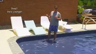 Part 1 of 4: Comparing Ledge Lounger, Tenjam, and Step 2 Loungers in a Vinyl Liner Pool at 5