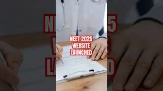 NEET UG 2025  Exam Website Launched by NTA/ Latest updates!