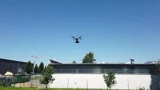 BOS Drones V8 Demoflug mit Lautsprecher CDL 136
