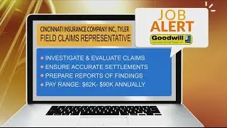 Cincinnati Insurance Company in Tyler needs a field claims representative