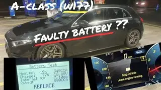 Mercedes A220 Battery Replacement