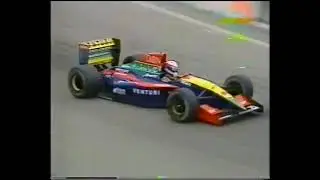 1992 F1 Australian Grand Prix Warmup Eurosport