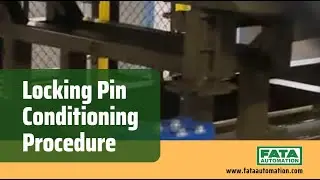 Pendulum Conveyor System - Dip Skid Locking Pin Conditioning