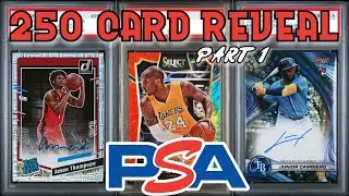 🔥250 CARD PSA REVEAL🔥 Part 1/2