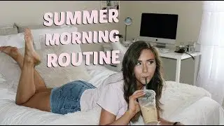 Productive Summer Morning Routine | Vlog Style